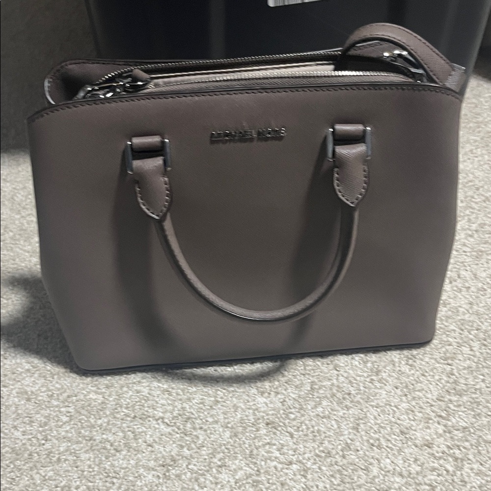 Michael Kors Purple Gray Satchel